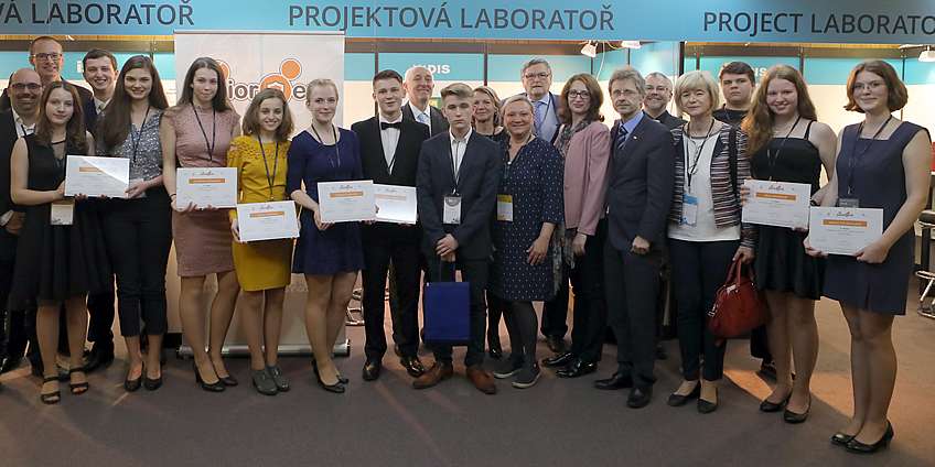 The winners of the JuniorErb 2019 competition